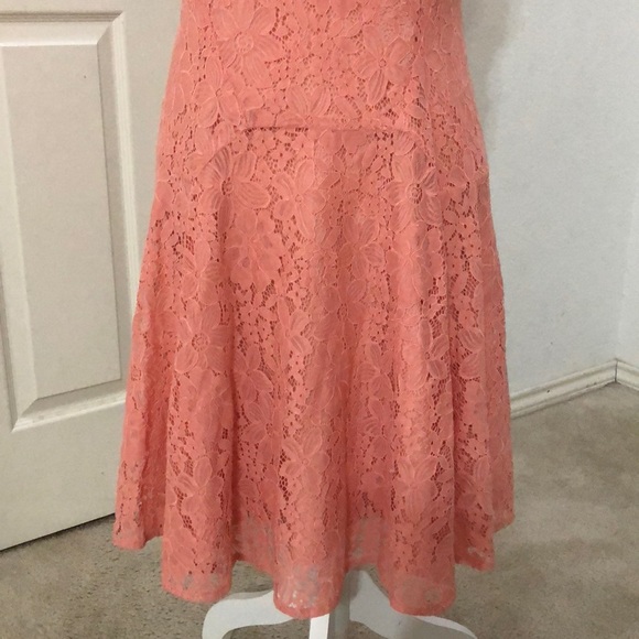 Tommy Hilfiger Women's Drop Waist Lace Sheath Dress - Picture 4 of 8